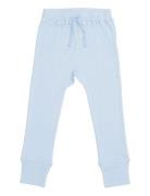 Baggy Rib Jersey Leggings Bottoms Sweatpants Blue Copenhagen Colors