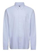 Oxford Shirt Tops Shirts Casual Blue Fred Perry