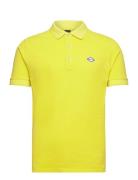 Polo Regular Tops Polos Short-sleeved Yellow Replay