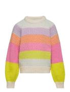 Vmcruz Ls O-Neck Pullover Ga Boo Girl Tops Knitwear Pullovers Multi/pa...