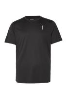 Men's Performance Tee Sport T-shirts Short-sleeved Black RS Sports