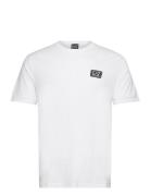 T-Shirts Tops T-shirts Short-sleeved White EA7