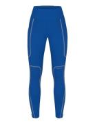 Shape Reflective Tights Sport Running-training Tights Blue Röhnisch