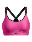 Ua Infinity Mid 2.0 Bra Sport Bras & Tops Sports Bras - All Pink Under...