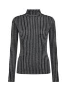 Sc-Violetta Tops Knitwear Jumpers Black Soyaconcept