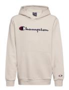 Hooded Sweatshirt Sport Sweat-shirts & Hoodies Hoodies Beige Champion