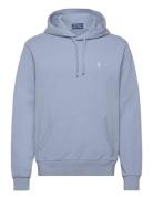 Loopback Fleece Hoodie Tops Sweat-shirts & Hoodies Hoodies Blue Polo R...