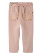 Nmfheather Sweat Pant Lil Bottoms Sweatpants Pink Lil'Atelier