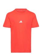 J D4T Tee Tops T-shirts Short-sleeved Orange Adidas Sportswear