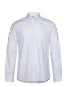 Square Dobby Slim Fit Shirt Tops Shirts Business White Michael Kors