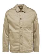 Slhrelaxed-Ronan Jacket W Tynn Jakke Beige Selected Homme