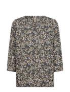 Sc-Felicity Aop Tops Blouses Long-sleeved Multi/patterned Soyaconcept