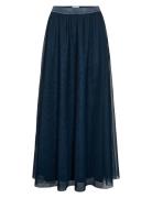 Nuea Maxi Skirt Langt Skjørt Blue Nümph