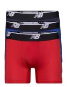 Mens Mesh 5 Inch Boxer Brief No Fly 3 Pack Boksershorts Red New Balanc...