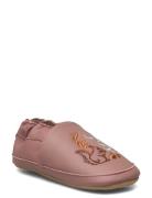 Leather Slippers Autumn Botani Tøfler Innesko Pink Melton