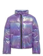 Kogceline Metallic Short Puffer Cs Otw Fôret Jakke Purple Kids Only