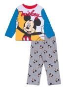 Pyjama Pyjamas Sett Multi/patterned Mickey Mouse