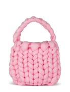 Sally Braided Bag Bags Top Handle Bags Pink SUI AVA