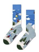 Snowboard Sock Underwear Socks Regular Socks Multi/patterned Happy Soc...