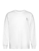 Sdmanns Tops T-shirts Long-sleeved White Solid