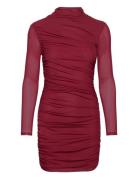 Draped Body Dress Kort Kjole Red Mango