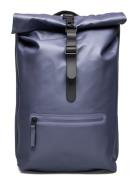 Rolltop Rucksack W3 Ryggsekk Veske Blue Rains