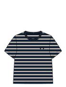 Nmmtorine Nreg Ss Top Tops T-shirts Short-sleeved Blue Name It