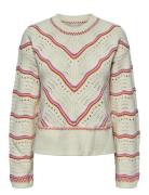 Yaslimera Ls Knit Pullover S. Tops Knitwear Jumpers Beige YAS