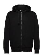 Hmllegacy Zip Hoodie Sport Sweat-shirts & Hoodies Hoodies Black Hummel