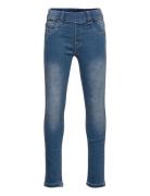 Vigga Jeggings Noos Bottoms Jeans Skinny Jeans Blue The New