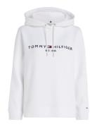 Heritage Hilfiger Hoodie Ls Tops Sweat-shirts & Hoodies Hoodies White ...