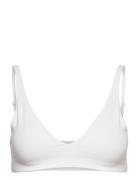 Triangle Bra Lingerie Bras & Tops Soft Bras Tank Top Bras White Bread ...