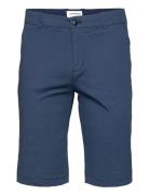 Superflex Aop Chino Shorts Bottoms Shorts Chinos Shorts Blue Lindbergh