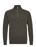 Onsedward Reg 7 Wool Half Zip Knit Cs Tops Knitwear Half Zip Jumpers K...