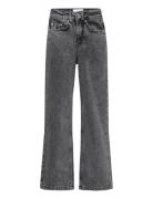 Wide Leg Dark Grey Bottoms Jeans Wide Jeans Grey Grunt