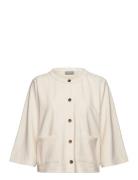 Frcarla Car 2 Tops Overshirts Cream Fransa