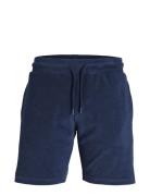 Jpstjayden Jjjames Terry Shorts Far Bottoms Shorts Sweat Shorts Navy J...