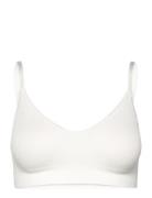 Lucia Bra Top Rice Lingerie Bras & Tops Soft Bras Tank Top Bras White ...