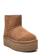 W Classic Mini Platf Shoes Wintershoes Brown UGG