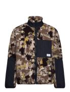 Over D Jaquard Sherpa Jacket - G Tops Sweat-shirts & Hoodies Fleeces &...