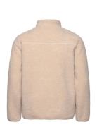 Teddy Fleece Zip Sweat - Grs/Vegan Tops Sweat-shirts & Hoodies Fleeces...