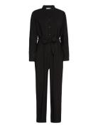 Mschjacenia Gudrid Jumpsuit Bottoms Jumpsuits Black MSCH Copenhagen