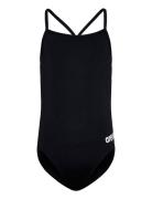 Girl's Team Swimsuit Challenge Sport Swimsuits Black Arena