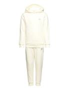 Hoodie Set Sport Tracksuits Beige Adidas Originals