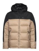 Hooded Jacket Sport Jackets Padded Jackets Beige Champion