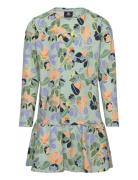 Hmlblume Dress L/S Dresses & Skirts Skirts Short Skirts Green Hummel