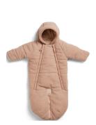 Baby Overall - Pink Bouclé 6-12M Outerwear Coveralls Snow-ski Coverall...