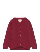 Cardigan Knit Tops Knitwear Cardigans Red Fixoni