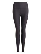 High Waist Tight Bea Long Bottoms Running-training Tights Black Rethin...