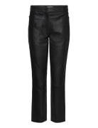 2Nd Kurt - Dense Leather Bottoms Trousers Leather Leggings-Bukser Blac...